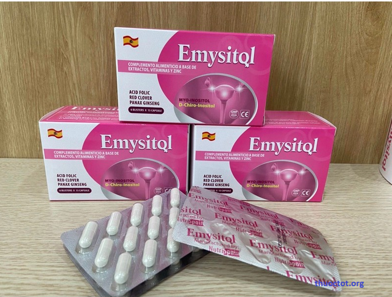 Thuốc bổ trứng Emysitol có tác dụng điều hòa nội tiết tố không?
