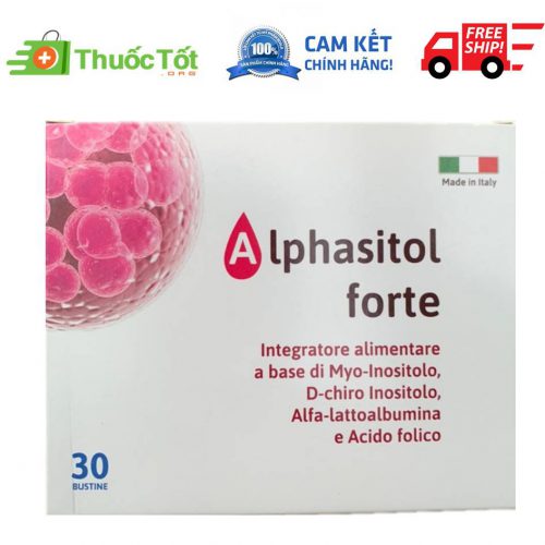 Alphasitol Forte hộp 30 gói