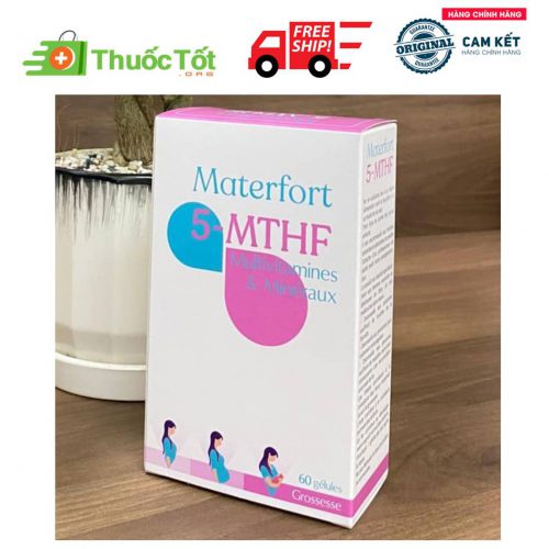 Materfort 5-MTHF hộp 30 viên