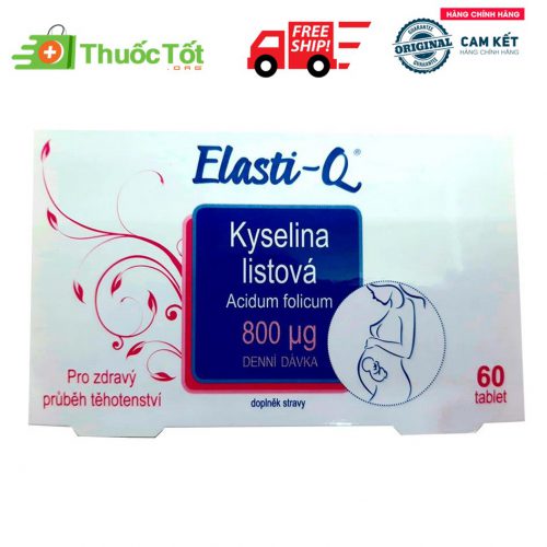 Elasti – Q Acid Folic 800 Cộng hòa Séc
