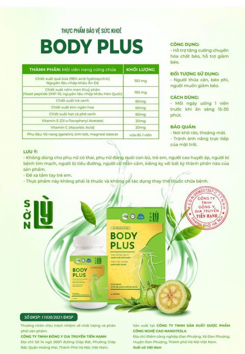 BODY PLUS giảm béo