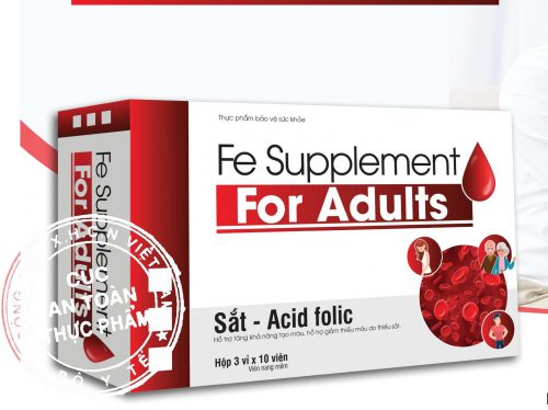 Thực phẩm bảo vệ sức khỏe Fe Supplement for Adults