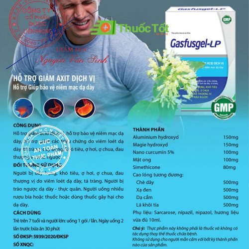 Thực phẩm bảo vệ sức khoẻ Gasfugel-LPGasfugel-LP